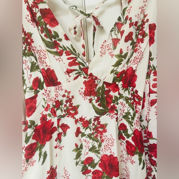 NWT! Reformation Lindero Dress Size: 8 - Picture 9 of 13